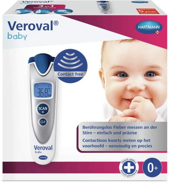 Thermoval Baby Non-Contact Infrarot-Fiebertherm. 1 Stück