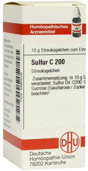 Dhu Sulfur C200 Globuli