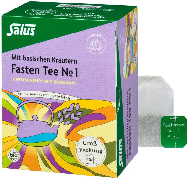 Fasten Tee Nr.1 Erfrischend Bio Salus 40 Filterbeutel