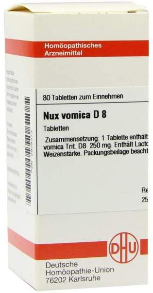 Nux Vomica D 8 Tabletten