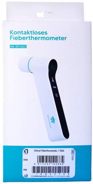 Infrarot Fieberthermometer 3in1 Ohne Batterie 1 Stück