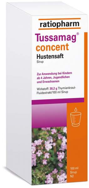 Tussamag ratiopharm concent Hustensaft 100 ml