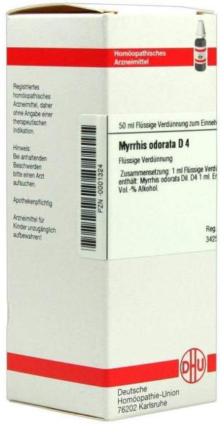 Myrrhis Odorata D 4 Dilution