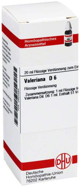 Valeriana D6 Dilution 20 ml Dilution