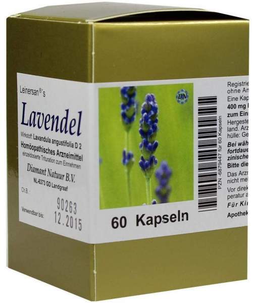 Lavendel 60 Kapseln