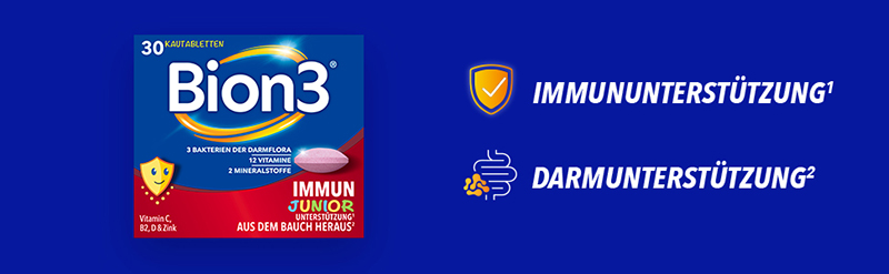 Bion3 Immun Junior - Immununterstützung + Darmunterstützung