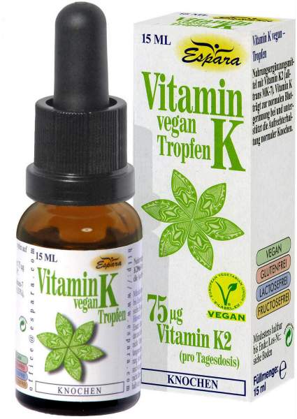 Vitamin K Tropfen Vegan 15 ml Tropfen