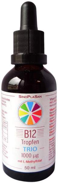 B12 Trio 1000 µg + 5-Mthf 50 ml Tropfen