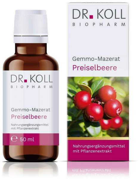 Gemmomazerat Preiselbeere Dr.Koll 50 ml