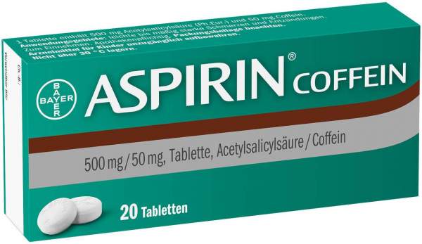 Aspirin Coffein 20 Tabletten