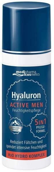 Medipharma Cosmetics Hyaluron Active Men Feuchtigkeitspflege 50...