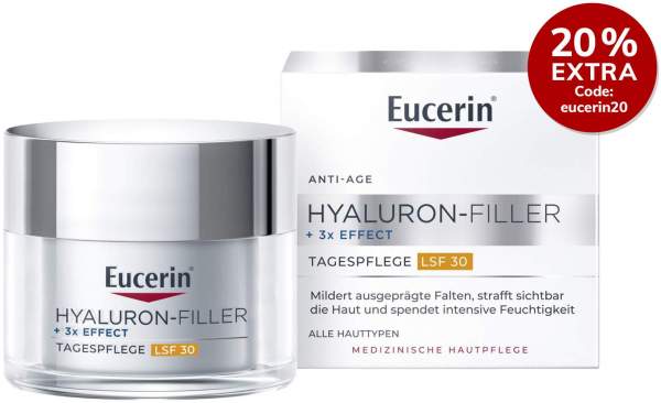 Eucerin Hyaluron Filler Tagespflege LSF30 50 ml Creme