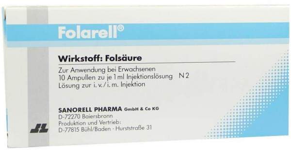 Folarell Injektionslösung
