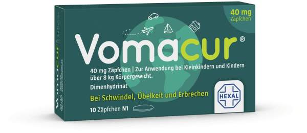 Vomacur 40 10 Zäpfchen