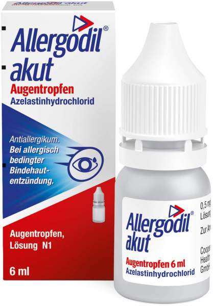 Allergodil Akut Augentropfen 6 ml Augentropfen