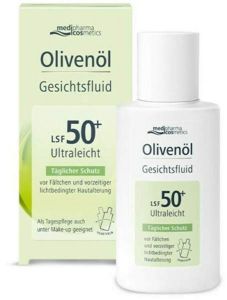 medipharma cosmetics Olivenöl Gesichtsfluid LSF 50+ 50 ml