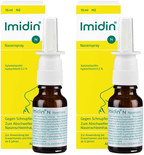 Imidin N Nasenspray 2 x 15 ml