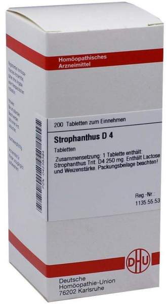 DHU Strophanthus D4 200 Tabletten
