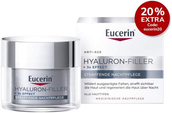 Eucerin Hyaluron Filler Nachtpflege 50 ml