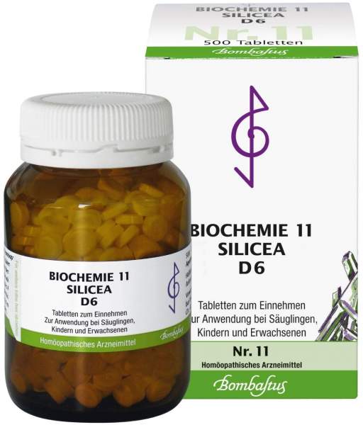 Biochemie Bombastus 11 Silicea D 6 500 Tabletten