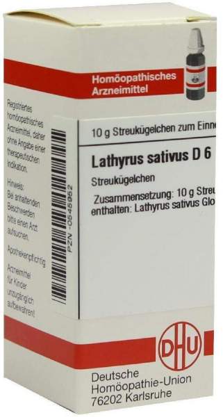 DHU Lathyrus sativus D6 Globuli