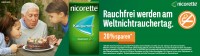 Nicorette® Kaugummi 2 mg / 4 mg freshfruit / freshmint / whitemint Wirkstoff: Nicotin (als Nicotin-Polacrilin (1:4)). Anwendungsgebiete: Behandlung der Tabakabhängigkeit durch Linderung der Entzugserscheinungen. Unterstützung der Raucherentwöhnung. Auch zur Verringerung des Zigarettenkonsums (Rauchreduktion), um auf diesem Weg den Rauchausstieg zu erreichen. Warnhinweise: Enthält Levomenthol, Pfefferminzöl, Butylhydroxytoluol (E 321). Zu Risiken und Nebenwirkungen lesen Sie die Packungsbeilage und fragen Sie Ihre Ärztin, Ihren Arzt oder in Ihrer Apotheke. Johnson & Johnson GmbH, 41470 Neuss. Stand: 06/2023