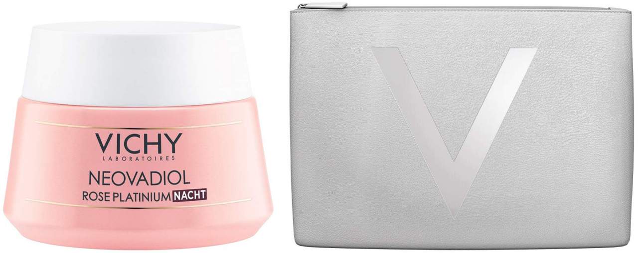 Vichy Neovadiol Rose Platinium Nachtcreme 50 ml + gratis Kosmetiktasche