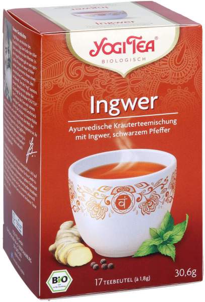 Yogi Tea Ingwer Bio 17 Filterbeutel
