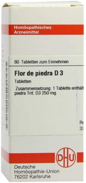 DHU Flor de piedra D3 Tabletten