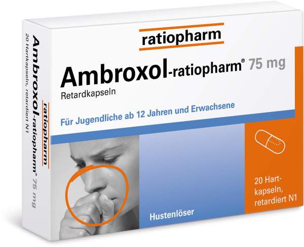 Ambroxol Ratiopharm 75 mg 20 Retardkapseln