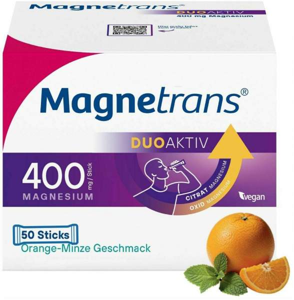 Magnetrans Duo Aktiv 400 mg 50 Sticks
