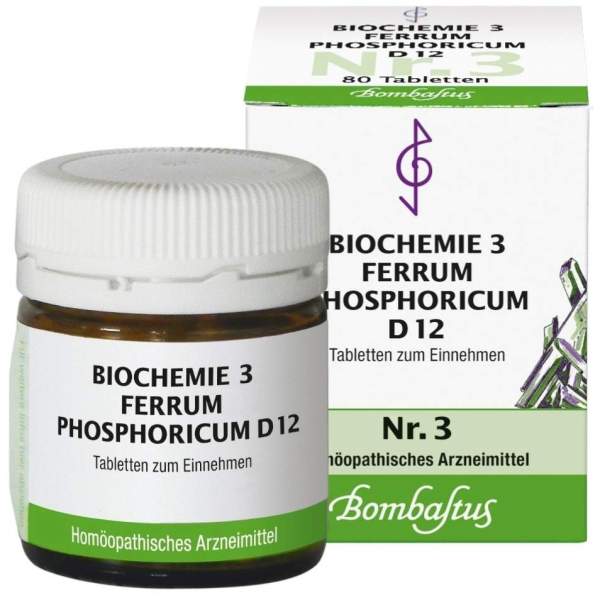Biochemie Nr.3 Ferrum phosphoricum D12 - 80 Tabletten