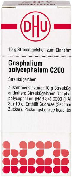 Dhu Gnaphalium Polycephalum C200 Globuli