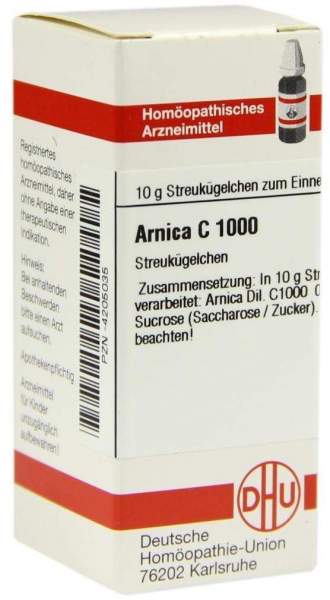 DHU Arnica C1000 Globuli 10 g