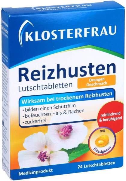 Klosterfrau Reizhusten Lutschtabletten 24 Stück