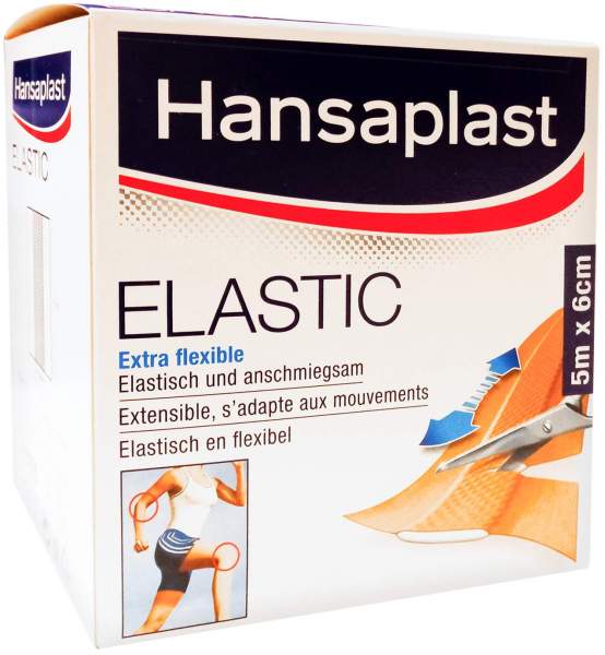 Hansaplast Elastic Pflaster 6 Cmx5 M