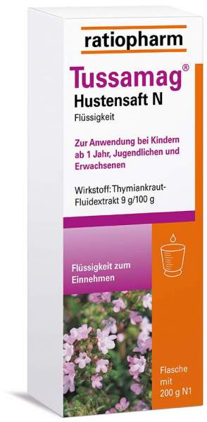 Tussamag Hustensaft N 200 g Saft