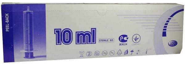 Spritzen 10 ml Luer 2-Teilig 100 Spritzen