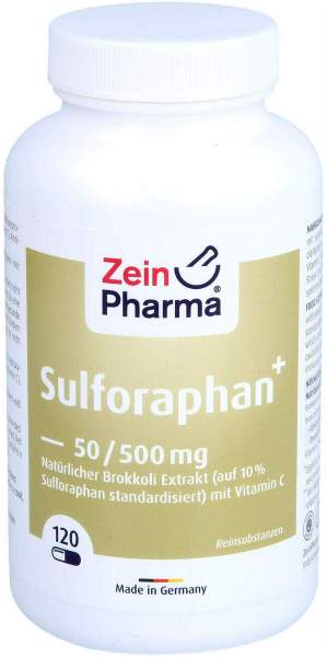 Sulforaphan Brokkoli+C 50 pro 500 mg 120 Kapseln