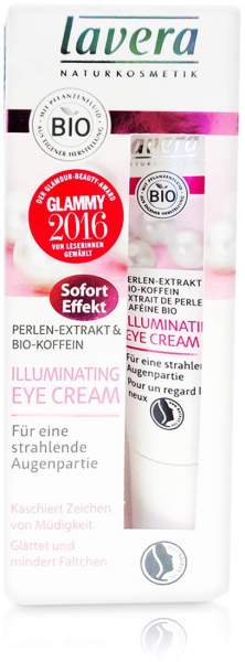 Lavera Illuminating Eye Cream Perlenextrakt 15 ml Creme
