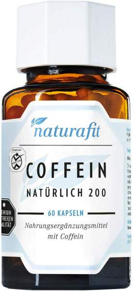 Naturafit Coffein Nat 200 60 Kapseln