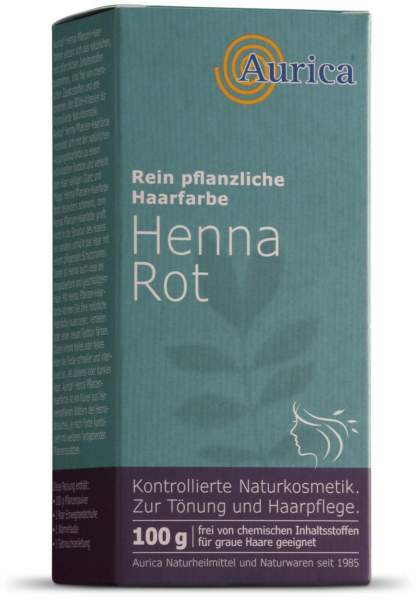 Henna Haarfarbe Rot 100 G Pulver