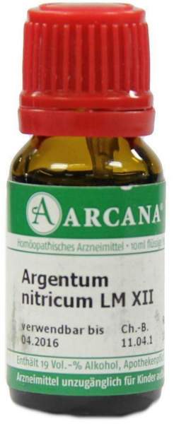 Argentum Nitricum Lm 12 Dilution 10 ml