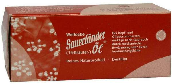Sauerlaender 15 Kräuteröl