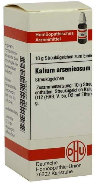Kalium Arsenic. D 12 Globuli