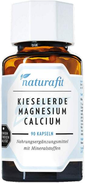 Naturafit Kieselerde Calcium Magnesium Kapseln 90 Stück