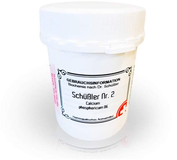 Schüssler Nr.2 Calcium Phosphoricum D6 1000 Tabletten