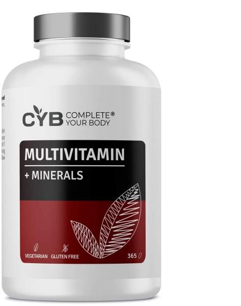 CYB Multivitamine &amp; Mineralien hochdosiert 365 Kapseln