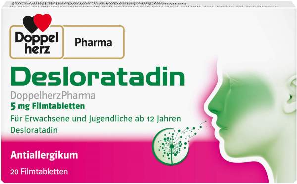 Desloratadin Doppelherzpharma 5 mg 20 Filmtabletten