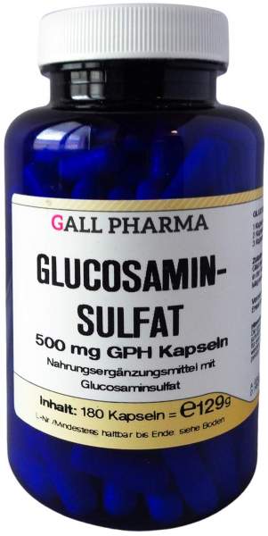 Glucosaminsulfat 500 mg 180 Kapseln